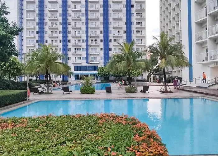 1br @ Sm Jazz Residences - Wifi & Netflix Apartment